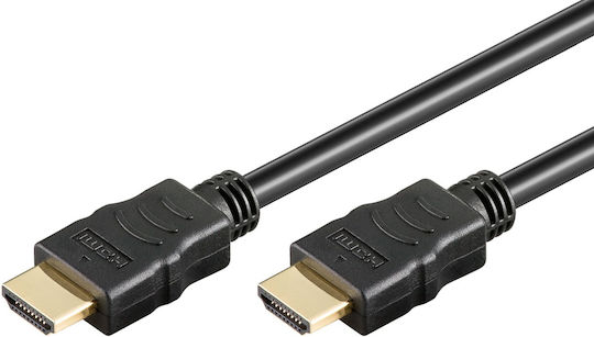 Goobay HDMI 2.0 Premium High Speed 4K 60Hz HDR Kabel HDMI-Stecker - HDMI-Stecker 3m Schwarz