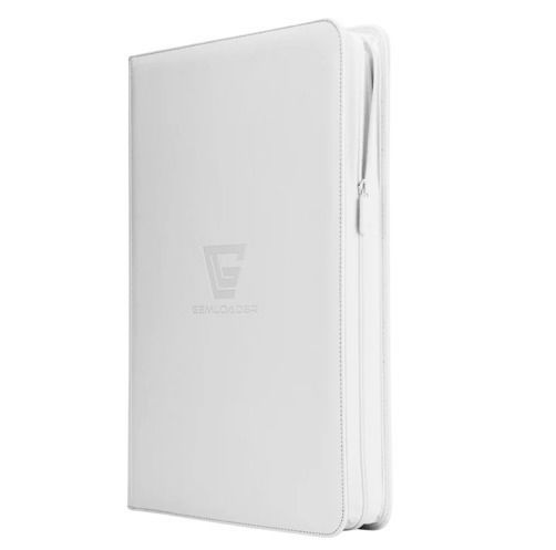 Άλμπουμ Καρτών Premium Gemloader 4””x4”” Fit Collector”s Binder 1024 Θέσεις White
