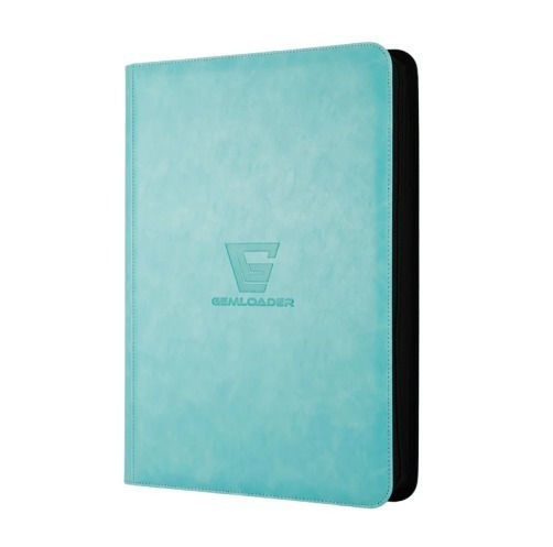 Άλμπουμ Καρτών Premium Gemloader 3””x4”” Fit Collector”s Binder 360 Θέσεις Tiffany Blue