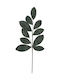 Iliadis Christmas Decorative Fabric Branch Glitter Leaf Green