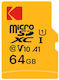 SDHC 64GB U1 V10 UHS-I 90MB/s mit Adapter