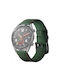Strap Genuine Leather Amazfit Bip 5 46mm Green