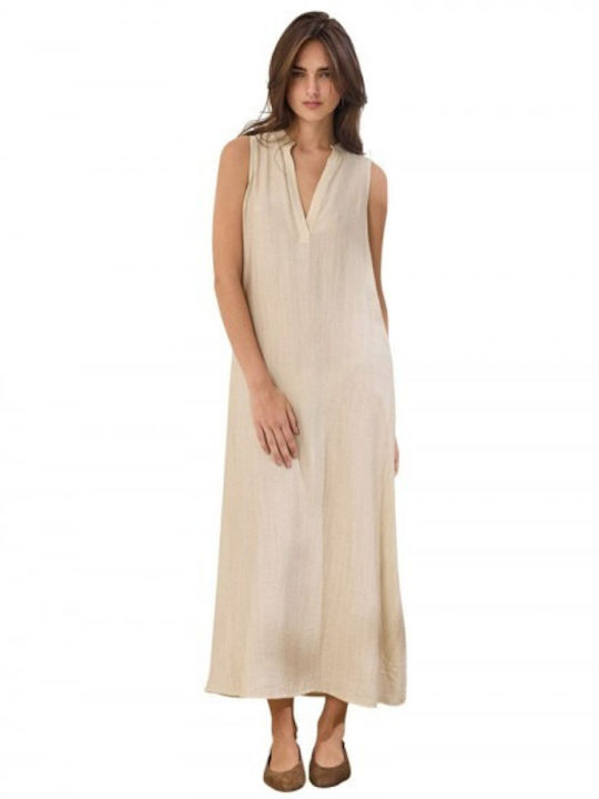 Namaste Maxi Φόρεμα Beige