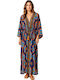 Summer Maxi Dress Dark Blue