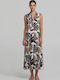 Summer Midi Shirt Dress Ecru