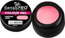 Gel UV Colorat Unicorn Cake 5ml Sensopro Milano
