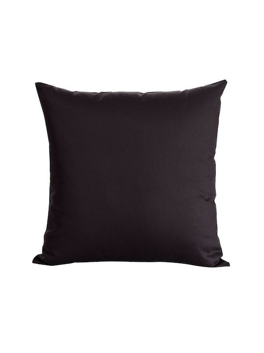 Extrapościel Dekorativer Kissenbezug aus 100% Baumwolle Schwarz 60x60cm