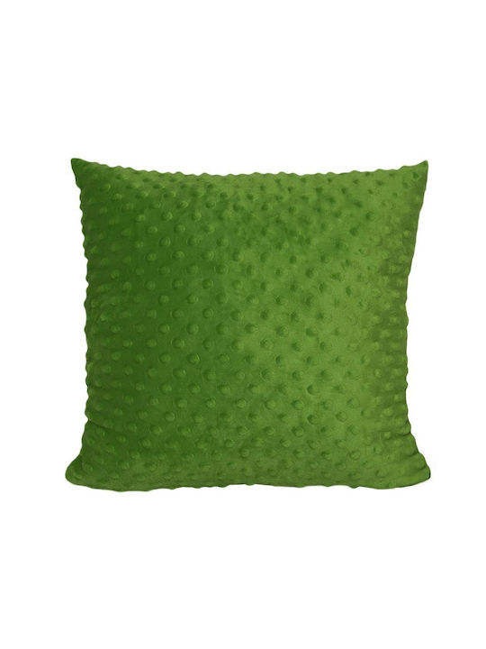 Extrapościel Διακοσμητική Μαξιλαροθήκη Dark Green 40x40εκ.