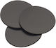 Self-adhesive Magnetic Foil Stickers 50mm Round Cast Bases Blister 3 Pc