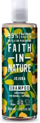 Faith in Nature Jojoba Sampon pentru Par Normal 400ml