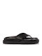 Day2day Leder Flache Damen Sandalen Schwarz