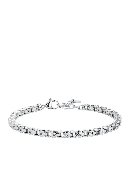 Luca Barra Men's Steel Bracelet