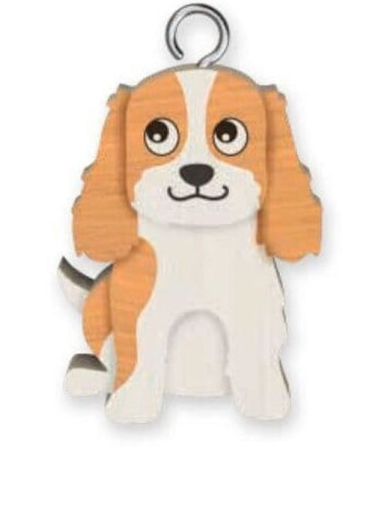 Wooden Keychain King Charles Wooden Keyring K1940 Global Journey Gifts 5035743019403