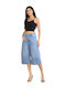 Women's Jean Bermuda Blue