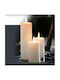 Aura Glass Lumânare Decorativă Aurie 5x10cm