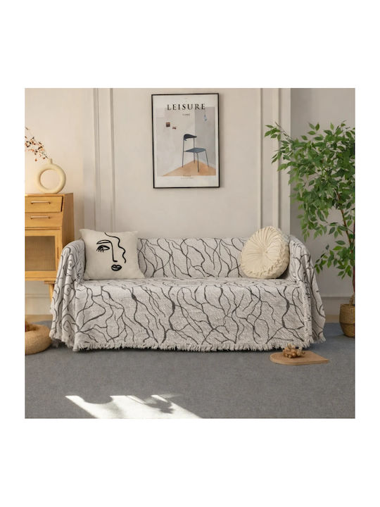 My Home Luxury Σετ Ριχτάρια 3τμχ Καφέ