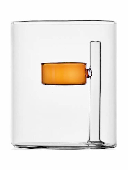 Ichendorf Candle Holder Suitable for Tealights Glass in Gray Colour 10x10x12cm