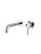 Mixer & Mundstück-Set Eingebaute Wasserhähne für Waschbecken Gold