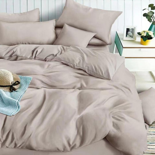 Cotton Duvet Cover Set 160x240cm Single With Pillowcase Sl14