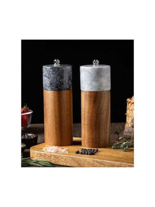 Manual Salt Mill Wooden 5.3cm TR-822AB