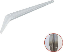 Martin Corner Shelf Made of Metal in White Colour 100x75mm MR.0093896
