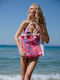 Secret Love Fuchsia Beach Bag