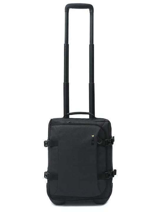 RCM Cabin Fabric Travel Suitcase Black Height 40cm