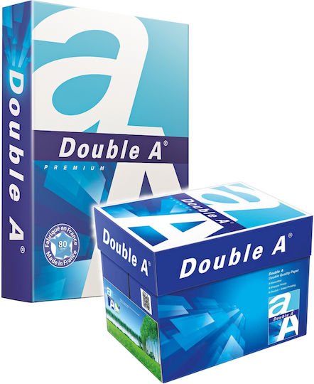 Копирна Хартия A4 Double A Premium 80g 5 Пакета Картон 2500 Листа