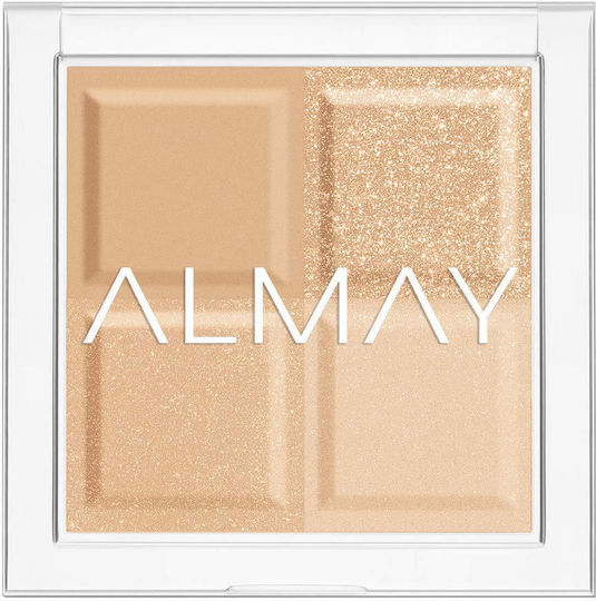 Shadow Quad Palette with Eye Shadows in Pressed Powder Form 220 3.5gr