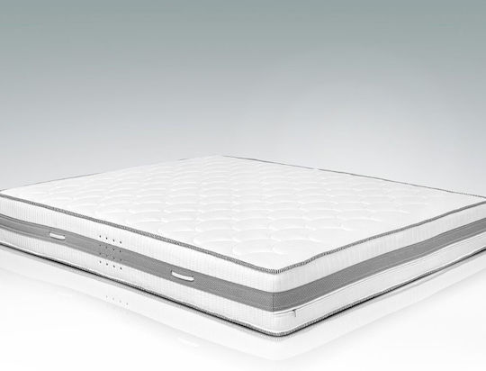 Elatirio Strom Двоен Ортопедичен Матрак 150x200см с Пружини