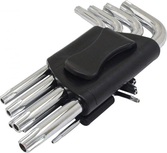 Satra Torx-Schlüssel L-förmig Mit Loch T10-T50
