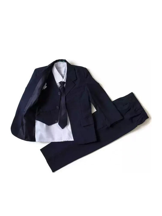 Online Costum Pentru Copii Bright Albastru 2 Bucăți
