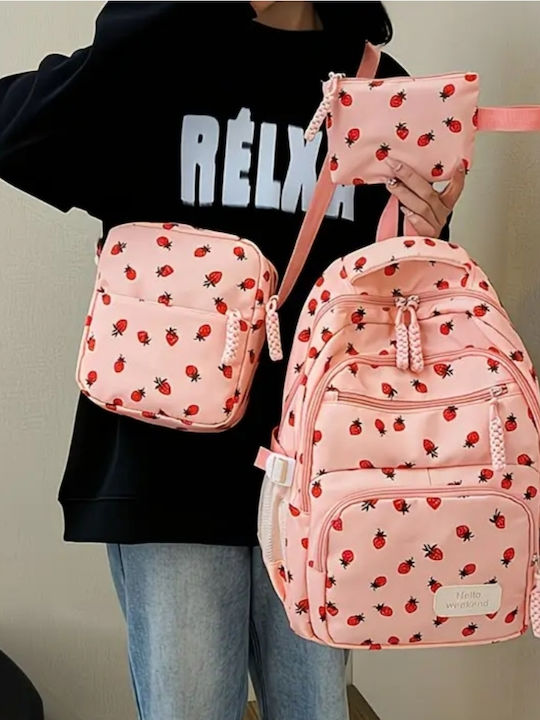 ShuShu School Backpack Pink