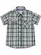 Kids Short-Sleeved Shirt White