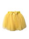 Kids Tulle Tulle Yellow Skirt