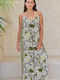 Women's One-piece Jumpsuit Azteque Khaki