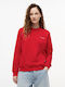 Logo Damen Sweatshirts Rot