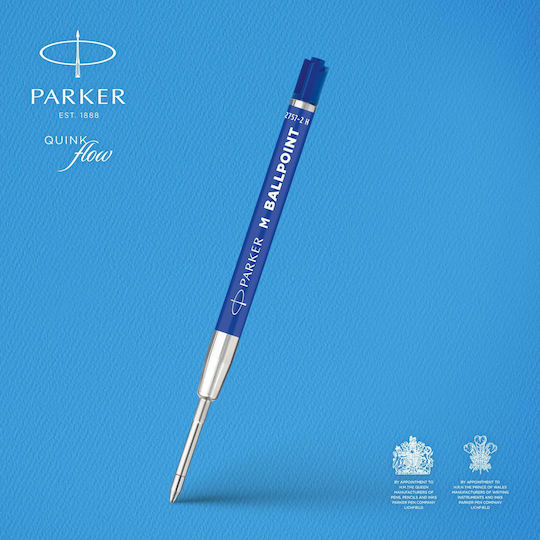 Parker Economy 2 Replacement Inks for Pen Medium Blue