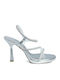 Leather Silver Sandals
