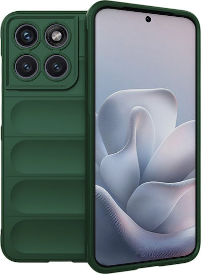 Techsuit Magic Silicone Green Back Cover (Motorola Edge 70)