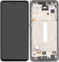 Samsung Οθόνη με Πλαίσιο για Galaxy A52s 5g (Μαύρο)