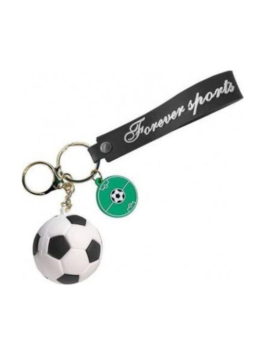 Breloc Fotbal Alb Brl330b