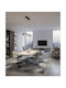 VK Lighting Black LED Pendant Light with Warm White Light