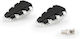 Puig Hi-Tech Motorcycle Foot Pegs In Silver Color PUIG-20853P