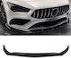 Μπροστινό Spoiler Mercedes-benz Cla C118 X118 19-23 Amg Line & Amg 35 Γυαλιστερό Μαύρο 3 Τεμάχια