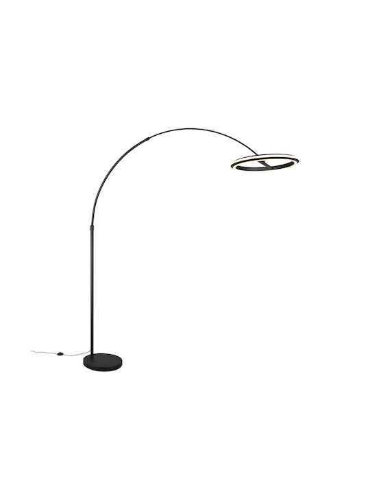Trio Lighting Amador LED Floor Lamp with Warm White Light 2400lm Black