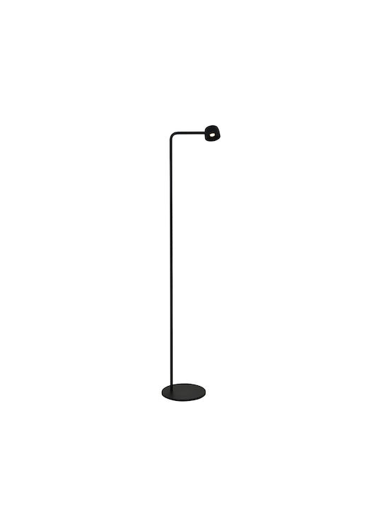 VK Lighting LED Floor Lamp With Warm White Light 443lm Black
