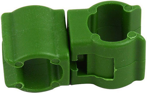 Adjustable Plastic Plant Support Connectors Φ11 24 Pieces