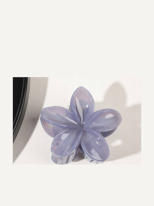 ecarla Kinder Haarspangen Blume in Lila Farbe