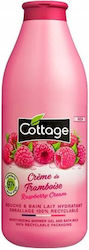 Cottage Gel De Duș Și Baie Hidratant Lapte Cremă De Zmeură 750ml
